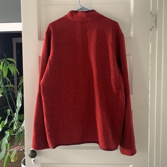 Lands End Mens Quarter Zip - Picture 3 of 3